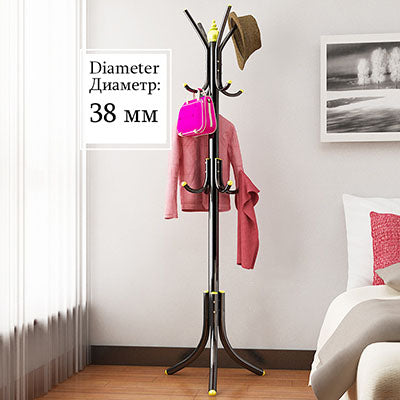 Free-standing Wrought-iron Coat Stand