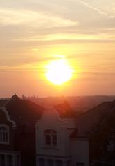 Photo of Sun rising over Wimbledon, London