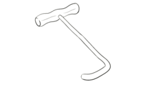 Boot Pull-on Hook Outline