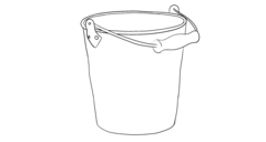 Bucket outline