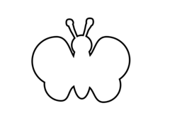 Butterfly Outline