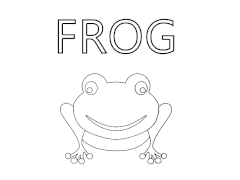 Frog Outline