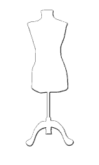 Tailors Mannequin outline