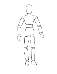 Artist Manikin Outline