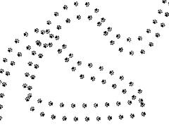 Pawprint Background