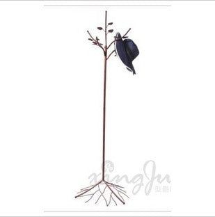 Anti-rust wrought iron clothes stand