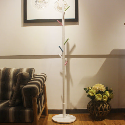 9 hook multi-color tree-style coat stand