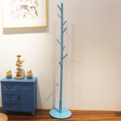9 hook multi-color tree-style coat stand