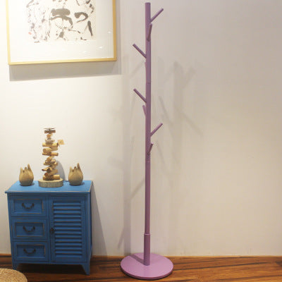 9 hook multi-color tree-style coat stand