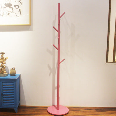 9 hook multi-color tree-style coat stand