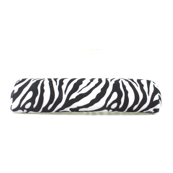 Soft Zebra Stripe/Pink Hand Rest for Painting Nails