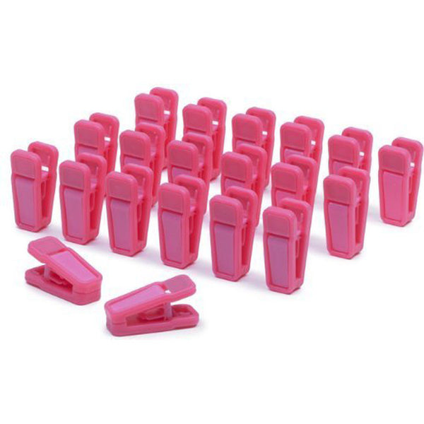 20PCS Heavy Duty Clothes Pegs Plastic Hangers Racks Clothespins Laundry Clothes Pins Hanging Pegs Clips