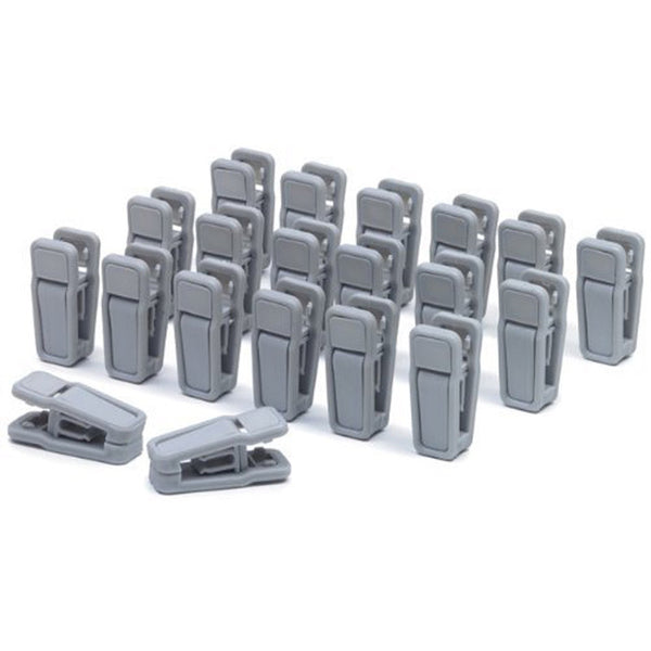 20PCS Heavy Duty Clothes Pegs Plastic Hangers Racks Clothespins Laundry Clothes Pins Hanging Pegs Clips