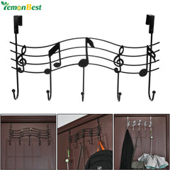 Over the Door 5 Hook Music Hanger