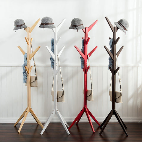 8 hook stylish clothes tree - available in different colours