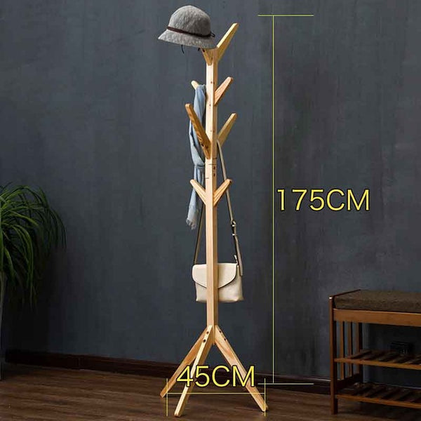8 hook stylish clothes tree - available in different colours