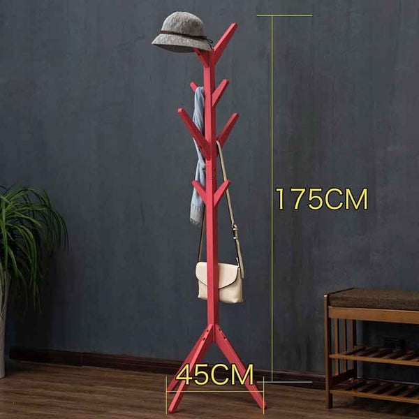 8 hook stylish clothes tree - available in different colours
