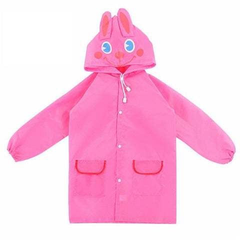 Kids Waterproof Animal Raincoat (different colours available)