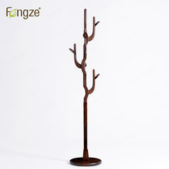 Solid Wood Modern Clothes Free Standing Clothes Tree