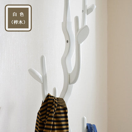 Solid Wood Modern Clothes Free Standing Clothes Tree