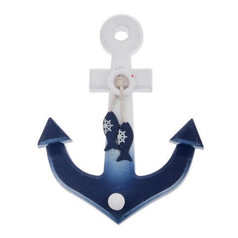 Nautical Anchor Fish Wall Hooks