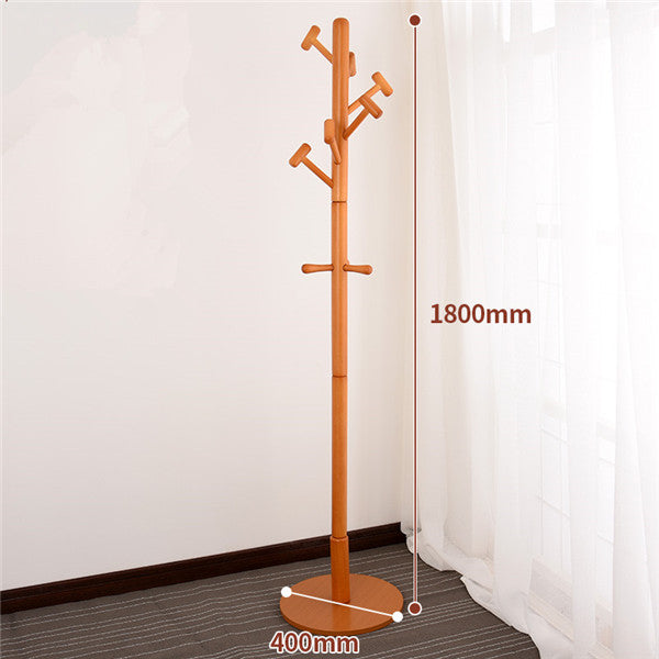 Tree-Style Wooden Coat Stand