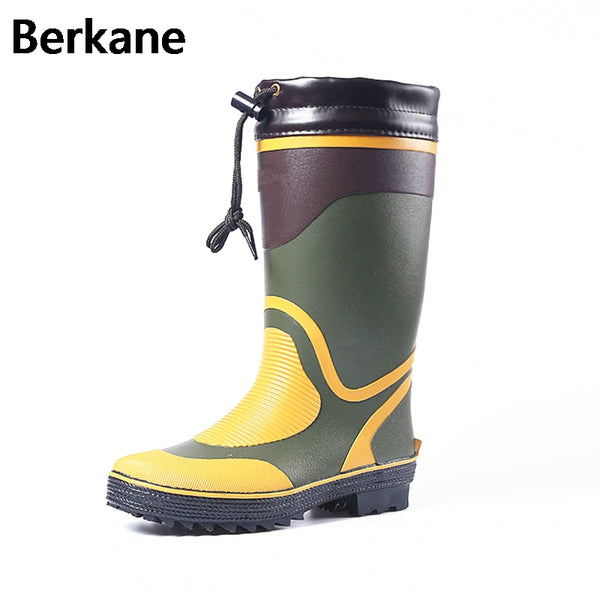 Fishing Boots (green and yellow)