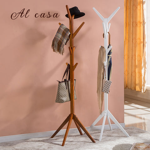 Wooden coat stand