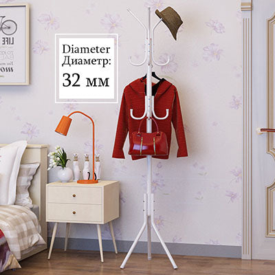 Free-standing Wrought-iron Coat Stand