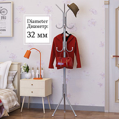 Free-standing Wrought-iron Coat Stand