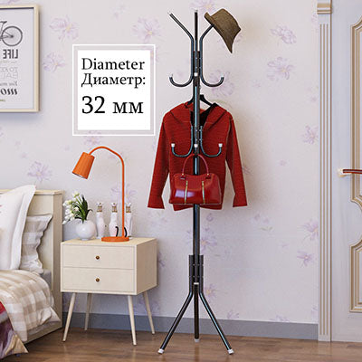 Free-standing Wrought-iron Coat Stand
