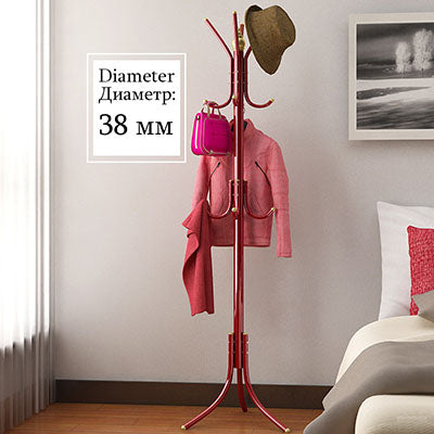 Free-standing Wrought-iron Coat Stand