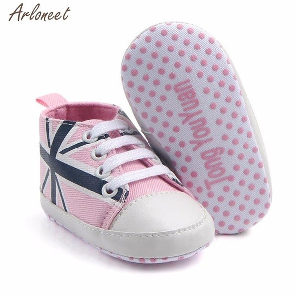 Baby Union Jack Flag Sneakers