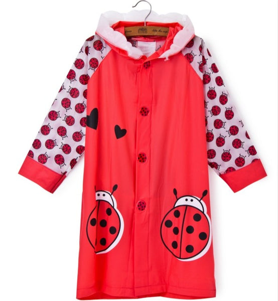Cartoon rain coat (different colours and sizes available)