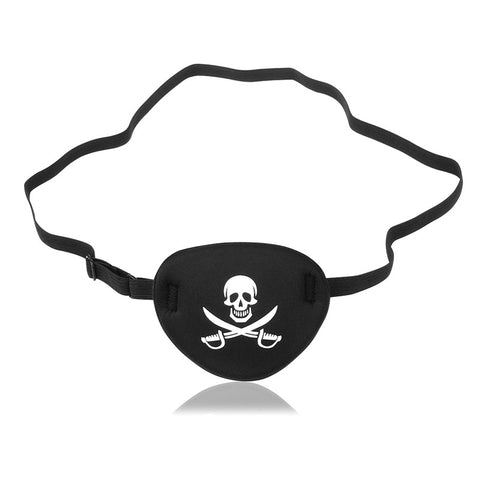 NUOLUX Adult Pirate Eye Patch Skull Crossbone Eye Patch Eye Mask for Halloween