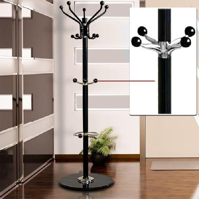 Tree Style 1.7m Coat Stand with Marble Base