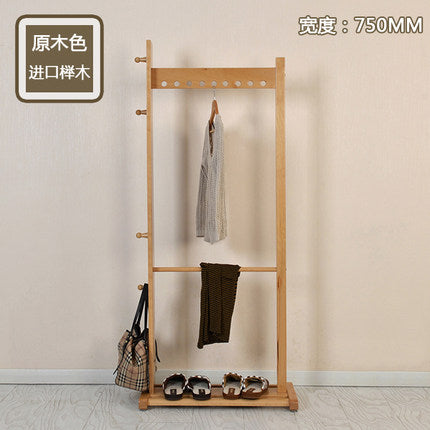 Hallway Clothes Rail made in Birch wood