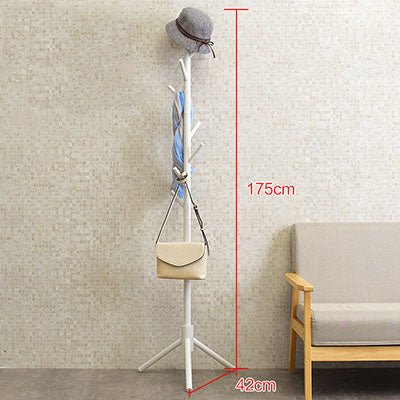 Simple Tripod Peg Style Floor Standing Coat Rack