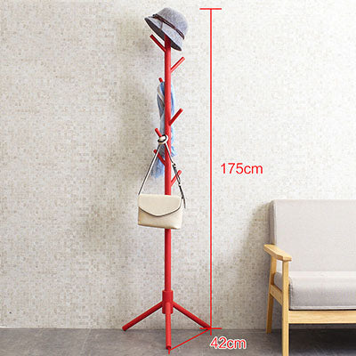 Simple Tripod Peg Style Floor Standing Coat Rack