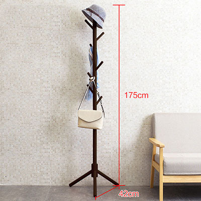 Simple Tripod Peg Style Floor Standing Coat Rack