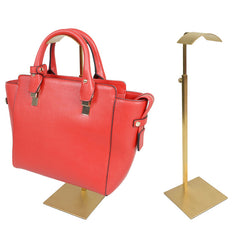 10 pieces of adjustable height half-arc shape women's handbag holder/display stand