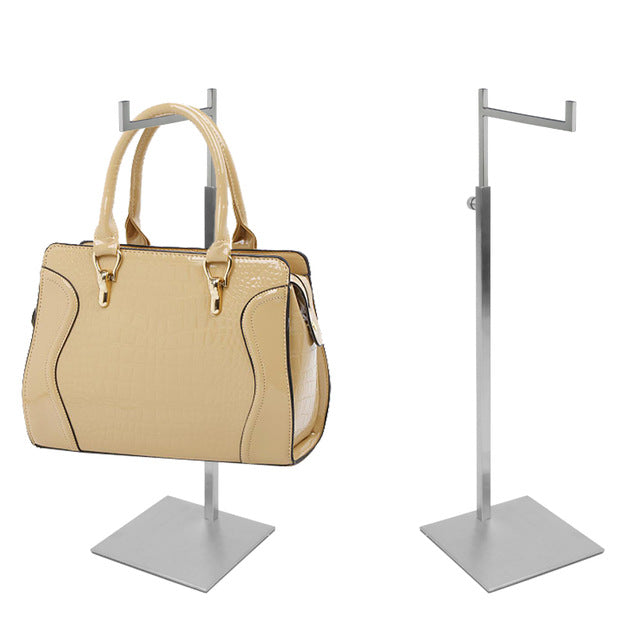 Wholesale Adjustable Stainless Steel Handbag Display Stand 
