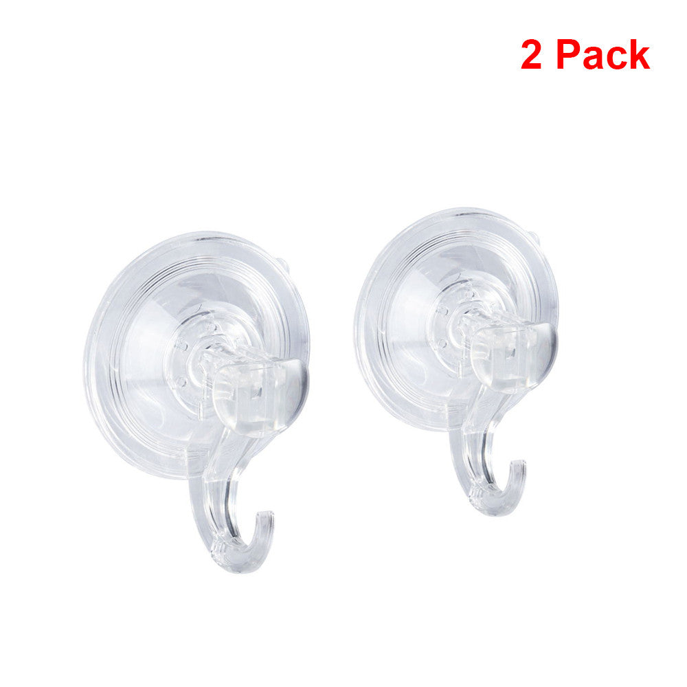 Suction Hooks Clear Plastic