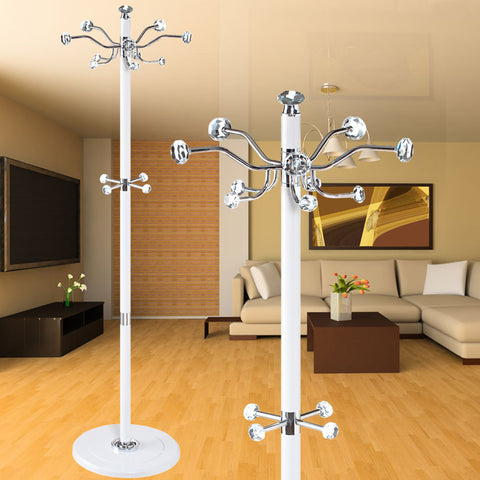 Elegant crystal peg coat stand