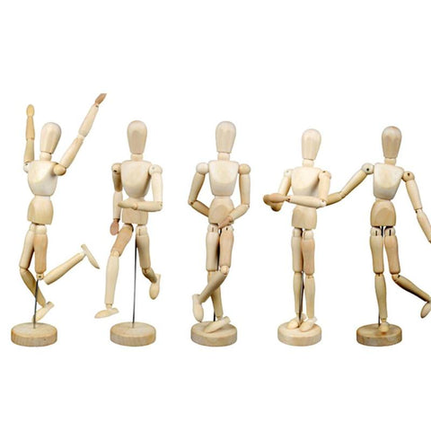 20cm Wooden Artist Manikin