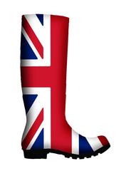 UK Flag Wellies Design (Image Only)