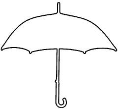 Umbrella Outline