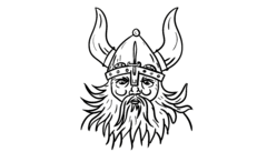 Viking Outline