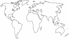 World Map Outline